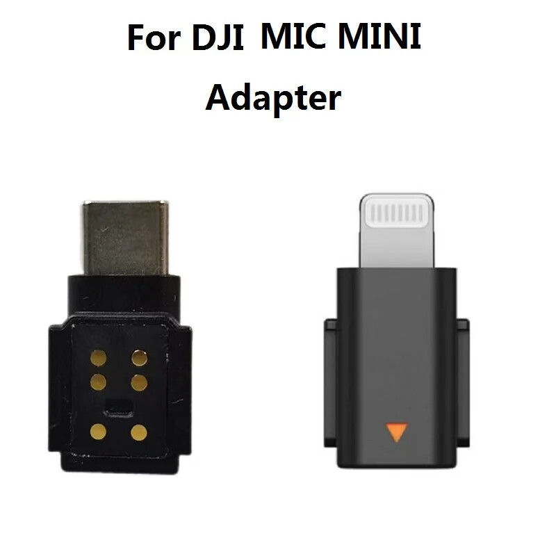 Replacement part For DJI Mic MINI microphone Adapter connector TYPE C Lightning