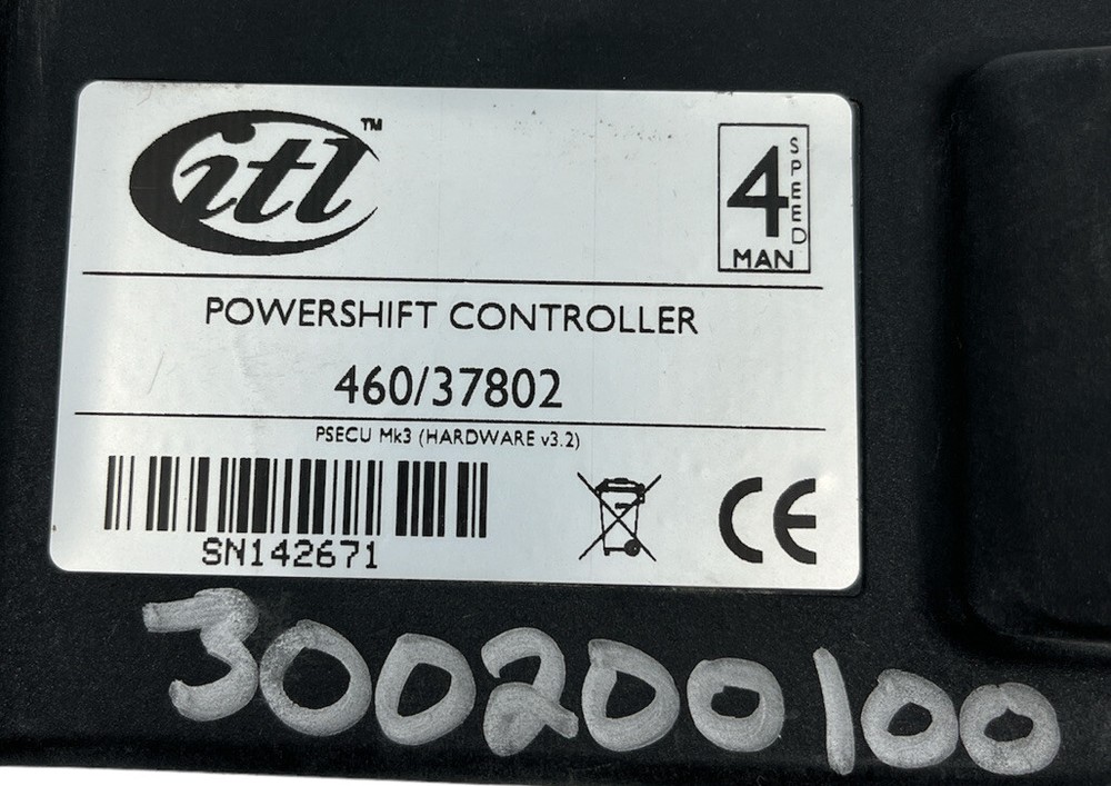 460/37802 JCB ITL Powershift Controller, 4 Speed Man, ECU