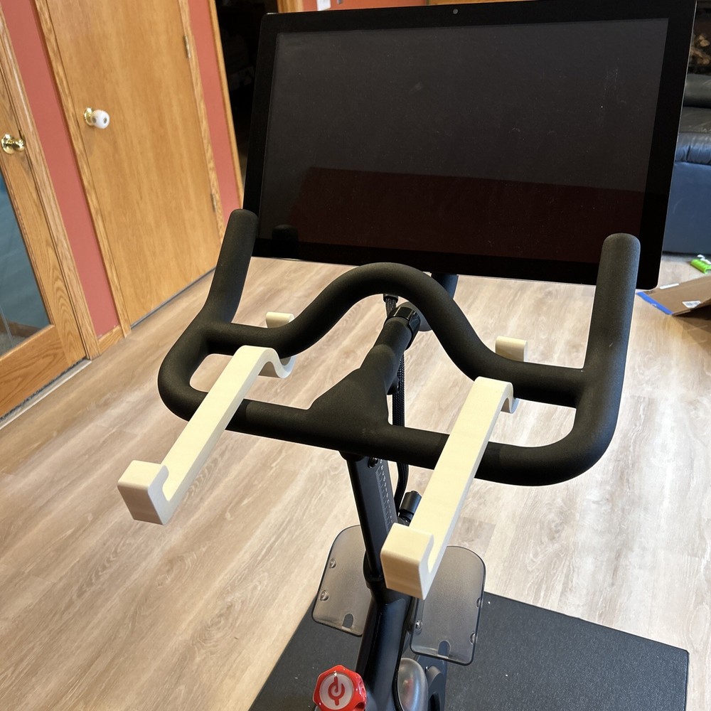 Compact Peloton Laptop Stand With Easy Storage Hooks