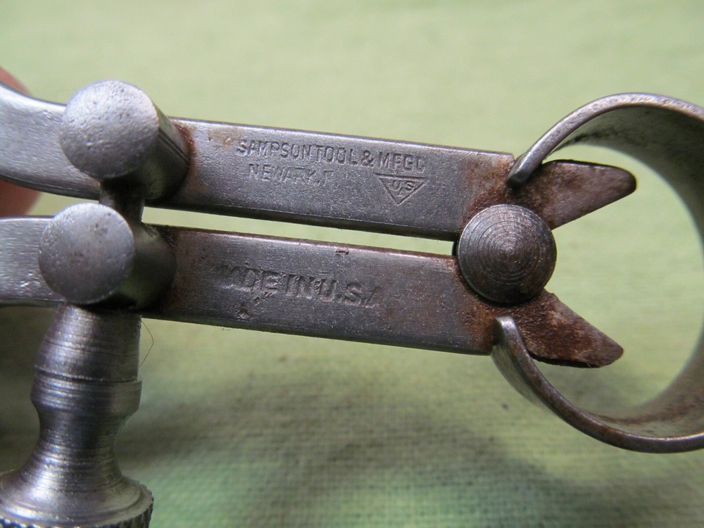 Sampson Tool 4" Spring Joint Outside Caliper - Working Used Condition