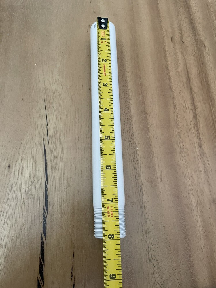 Modern Forms ceiling fan downrod-matte white-8” length- 3/4” diameter