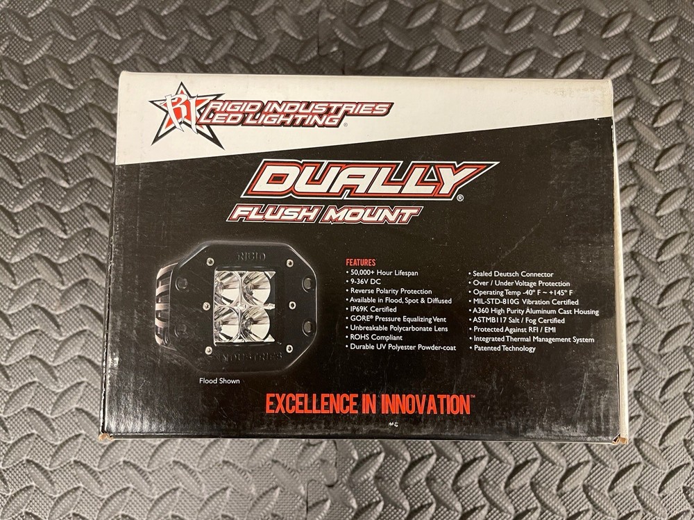 NEW Rigid Dually Flush Mount Flood Light