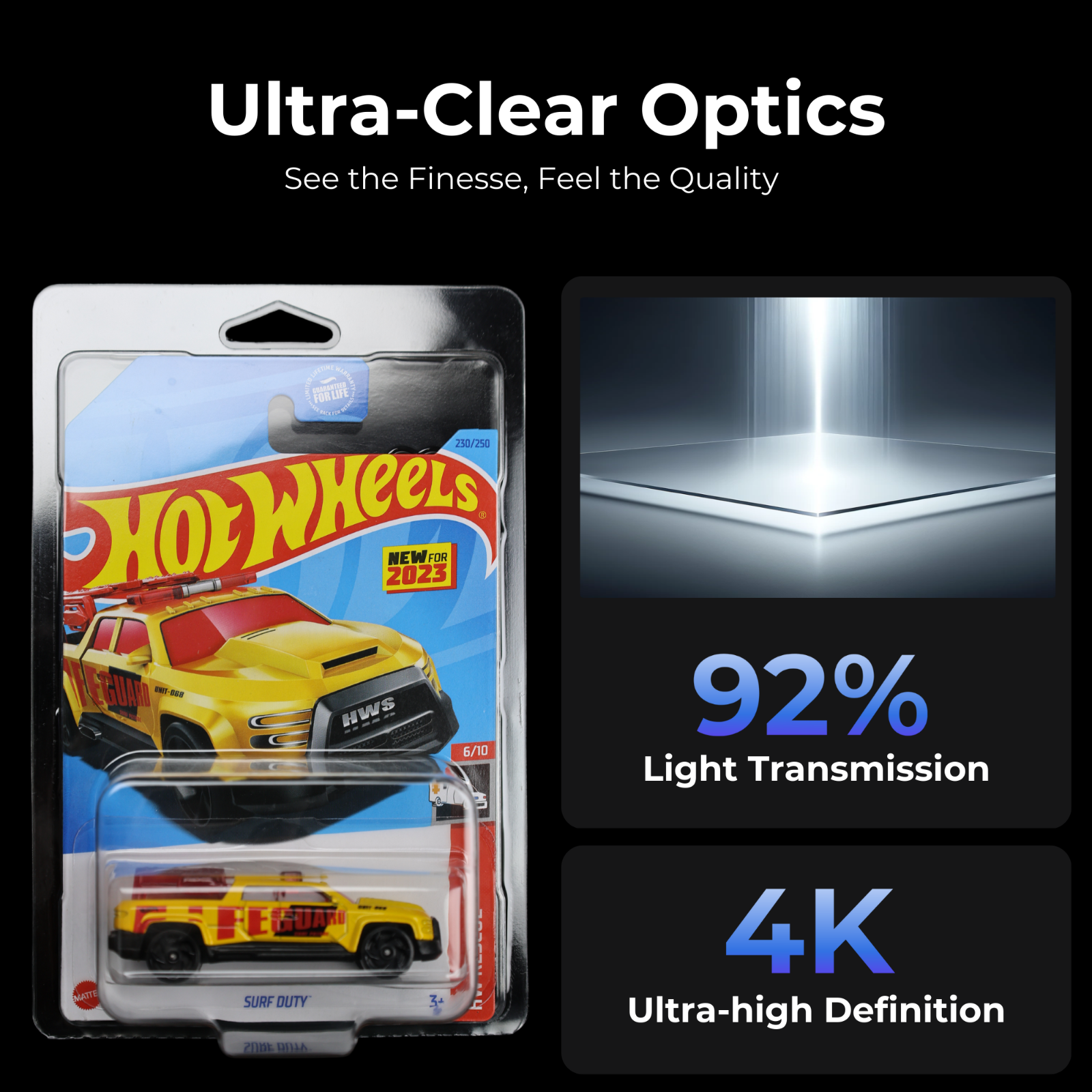 24-Pack Hot Wheels and Matchbox Mainline Protector Case Plastic Protectors