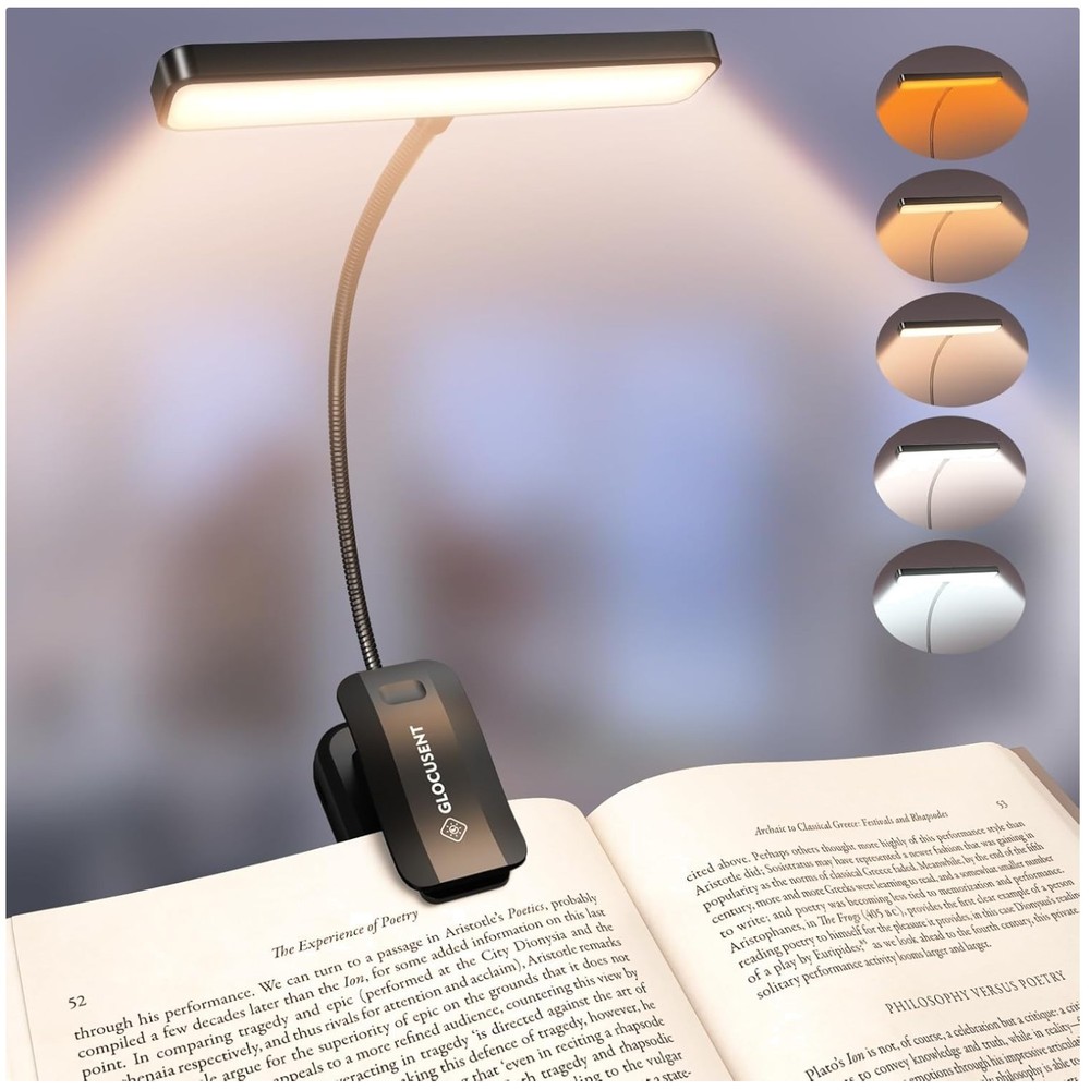 LED Book Lamp with 360° Flexibility
