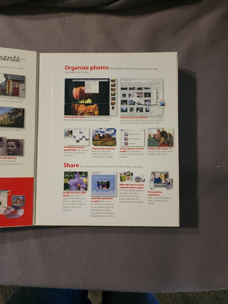 Adobe Photoshop Elements 3.0 plus Adobe Premiere Elements NISP Priority Ship XP