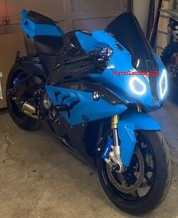 BMW 2009 - 2014 S1000RR / HP4 . LED Projection Headlight ... Brighter than OEM!