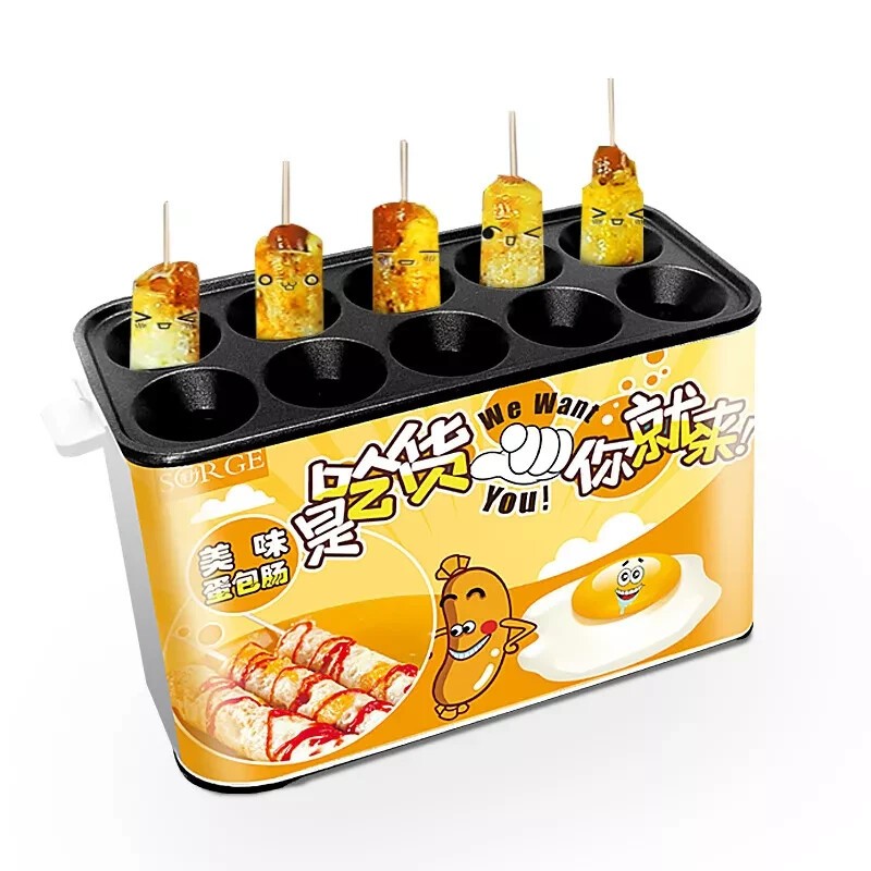Egg Roll Machine Sausage Machine Automatic Egg Maker Egg Sausage Machine 220V