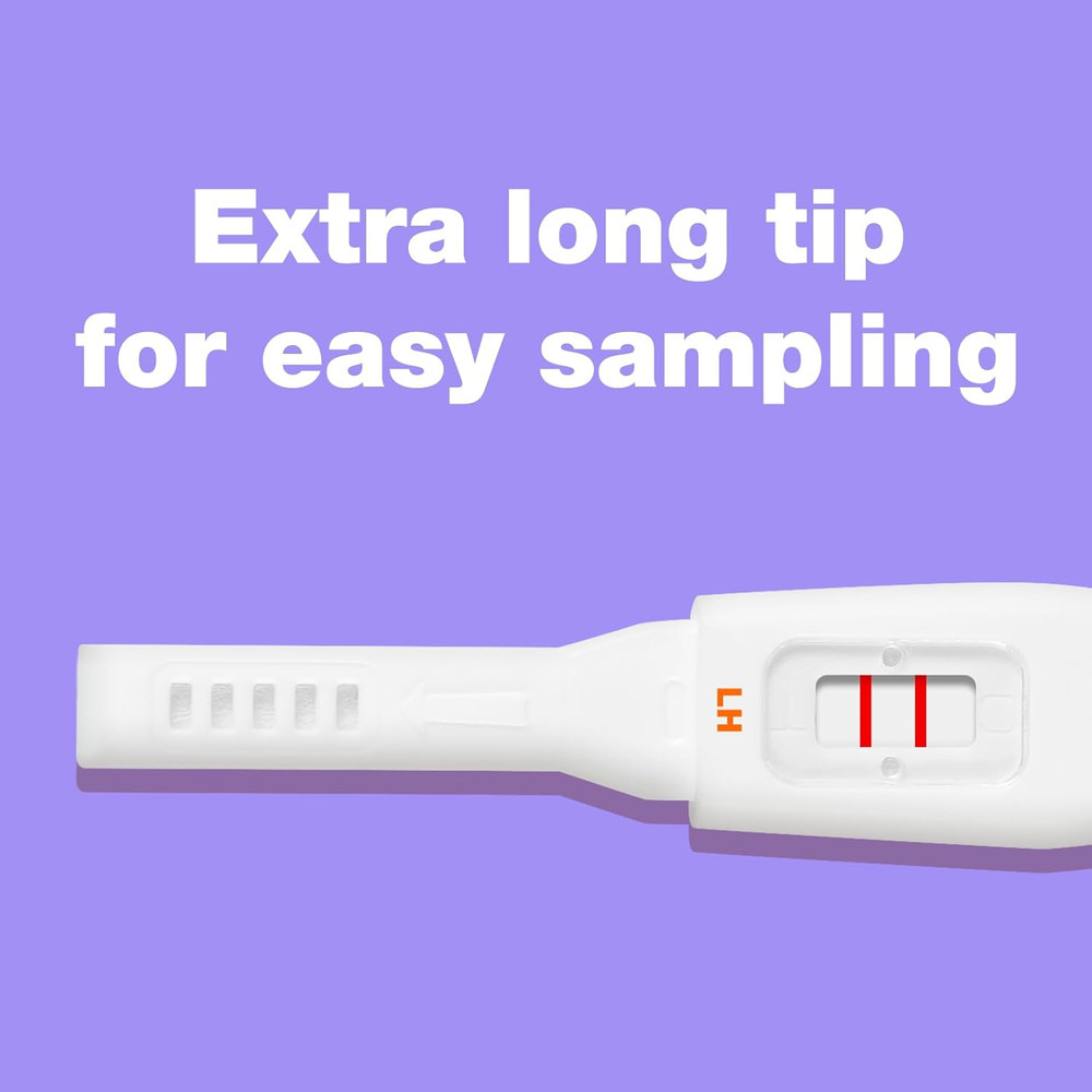 25 Ovulation Predictor Kit Test Sticks, FSA Eligible Midstream Fertility Tests,