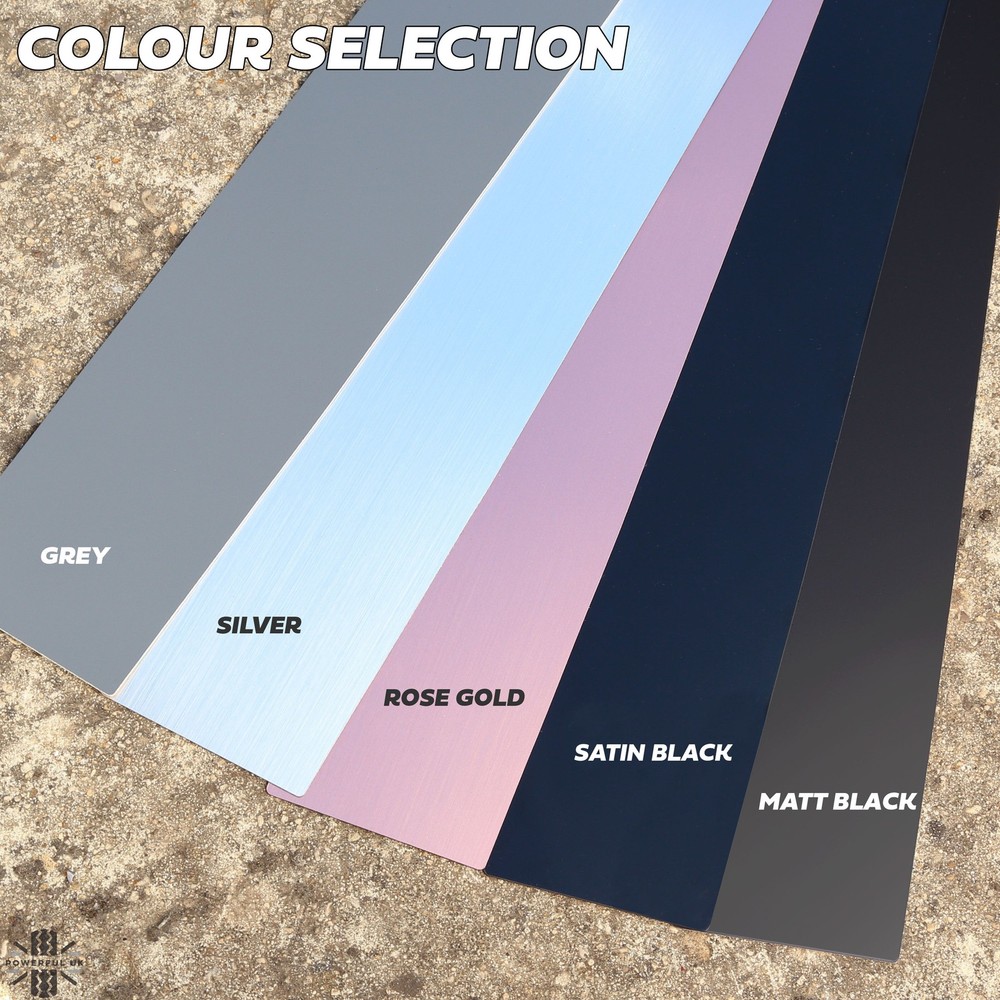 Interior dash inserts upgrade trim in Brushed Silver for LHD Range Rover Evoque