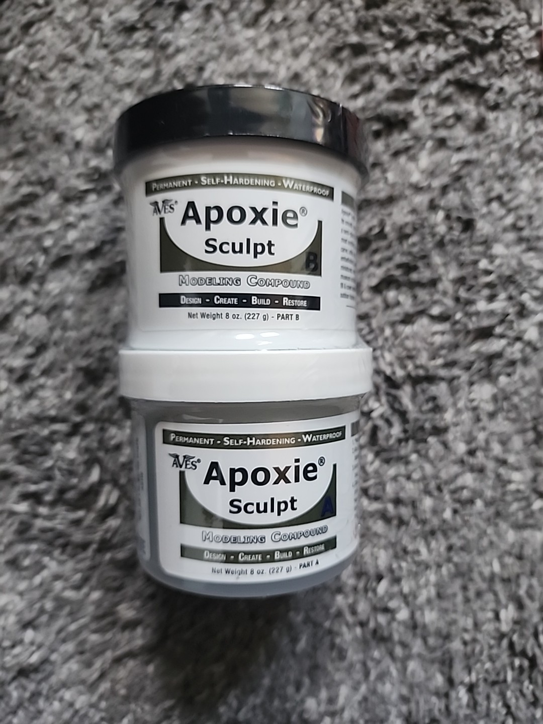 Aves Apoxie Sculpt 1 Lb WHITE Air Dry Modeling Clay Compound Self Hardening