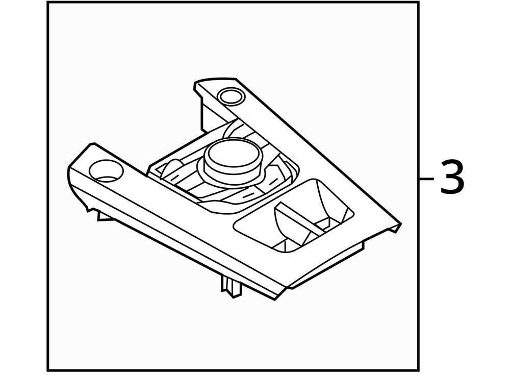 CONSOLE MTD CONTROLLER OEM 15-18 A3 AUDI 1YR WRNTY