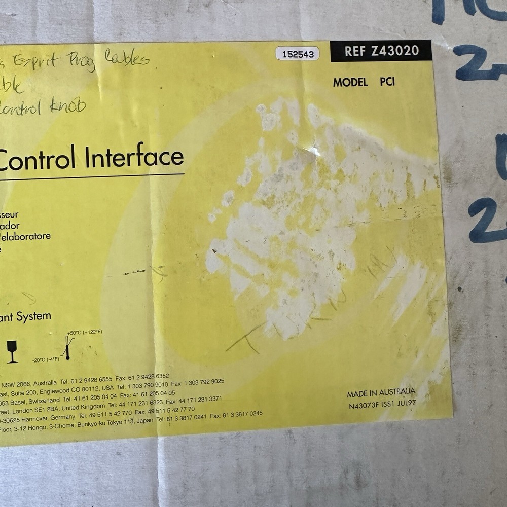 Cochlear Nucleus Bundle Processor Control Interface Cables Control Knob Software