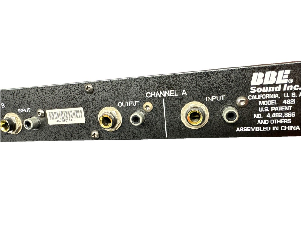 BBE 482i Sonic Maximizer Rackmount Unit - Power tested