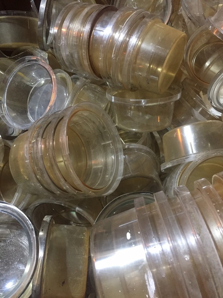 SCRAP - POLYCARBONATE / LEXAN PLASTIC, SAMPLE ORDER, 1 TO 2 LBS