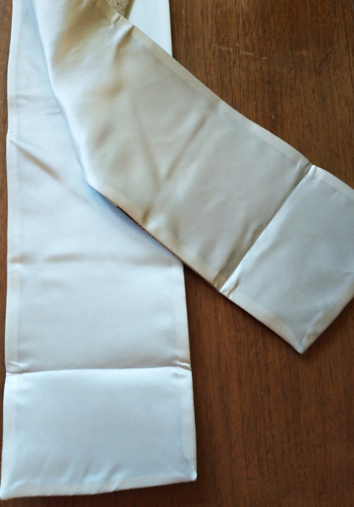 Pentecost Off-White Stole for Deacon from Ecumenicus