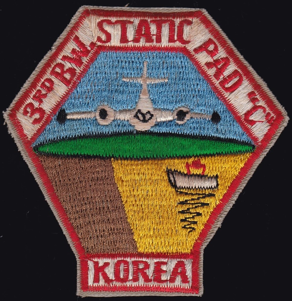 USAF 3rd Bomb Wing Korea Static PAC C Patch A-8