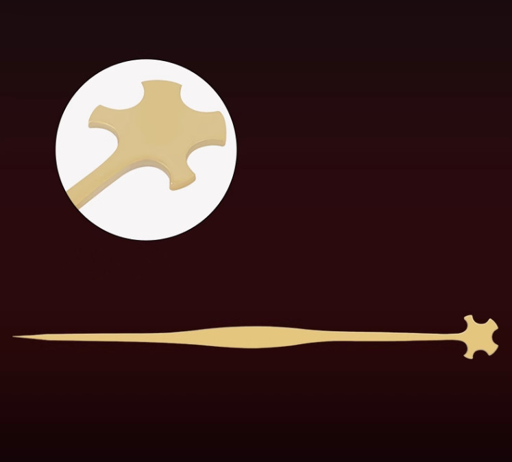 Violin Tools Violin Sound Post Setter Rubber Grip and Protector S Style Copper