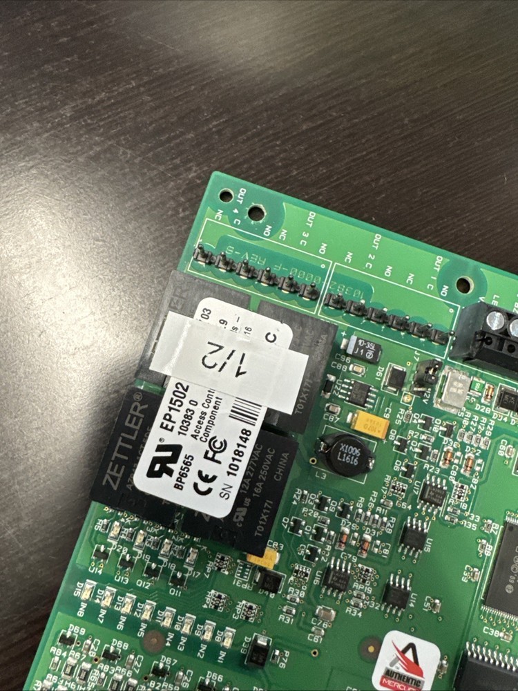 MERCURY EP1502 Intelligent Dual Reader Controller Board Tested Missing Term Bloc