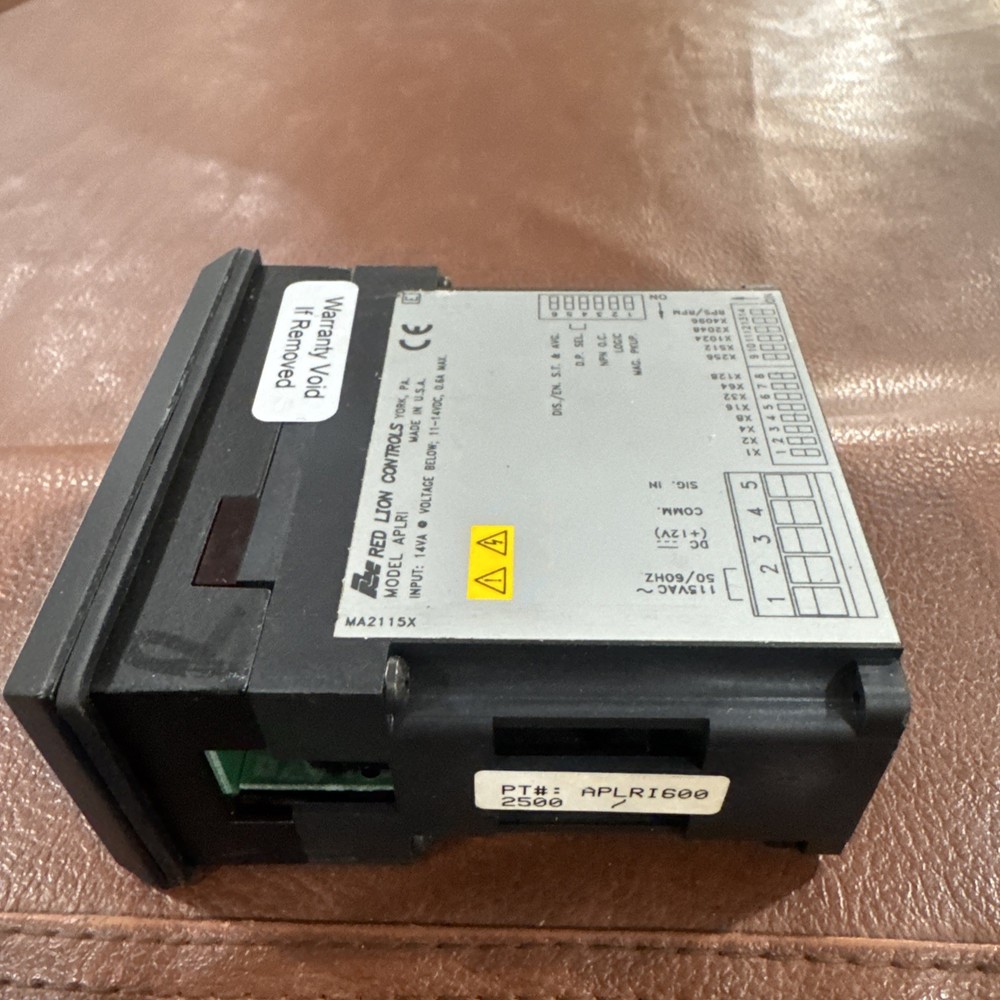 Red Lion APLRI APOLLO Time Interval Rate Indicator Control