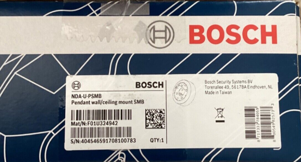 BOSCH NDA-U-PSMB Pendant Wall/ceiling Mount SMB