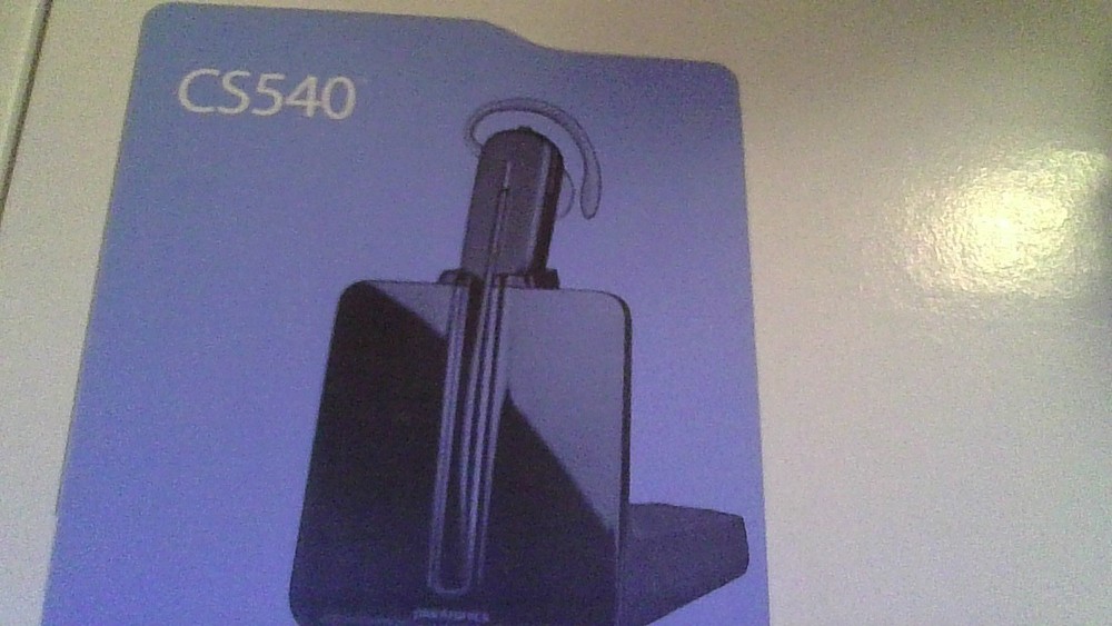 Headset-Plantronics CS540, Convertible-Dect-New Material Polyurethane