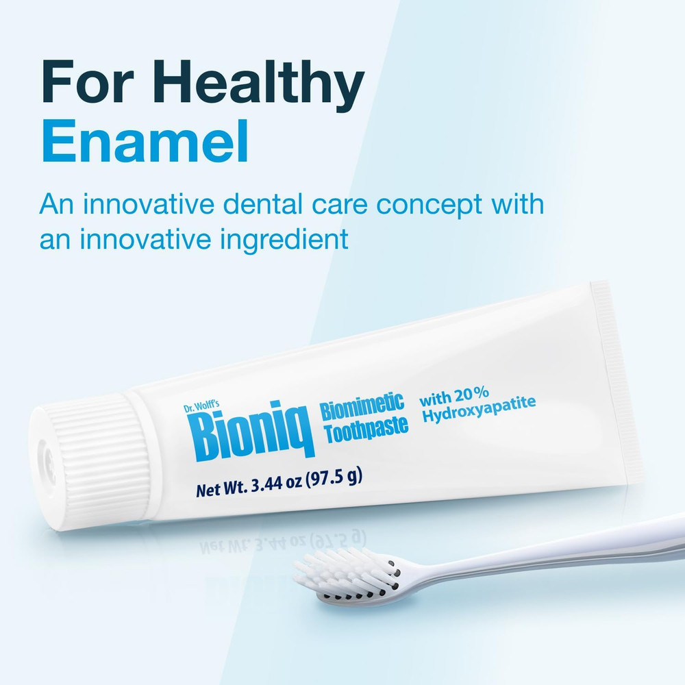 Bioniq Classic Fluoride Free Toothpaste with 20% Hydroxyapatite, Clinically Test