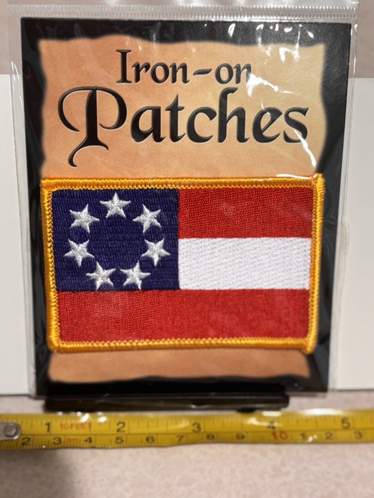 new First Flag 3.5" embroidered historic patch
