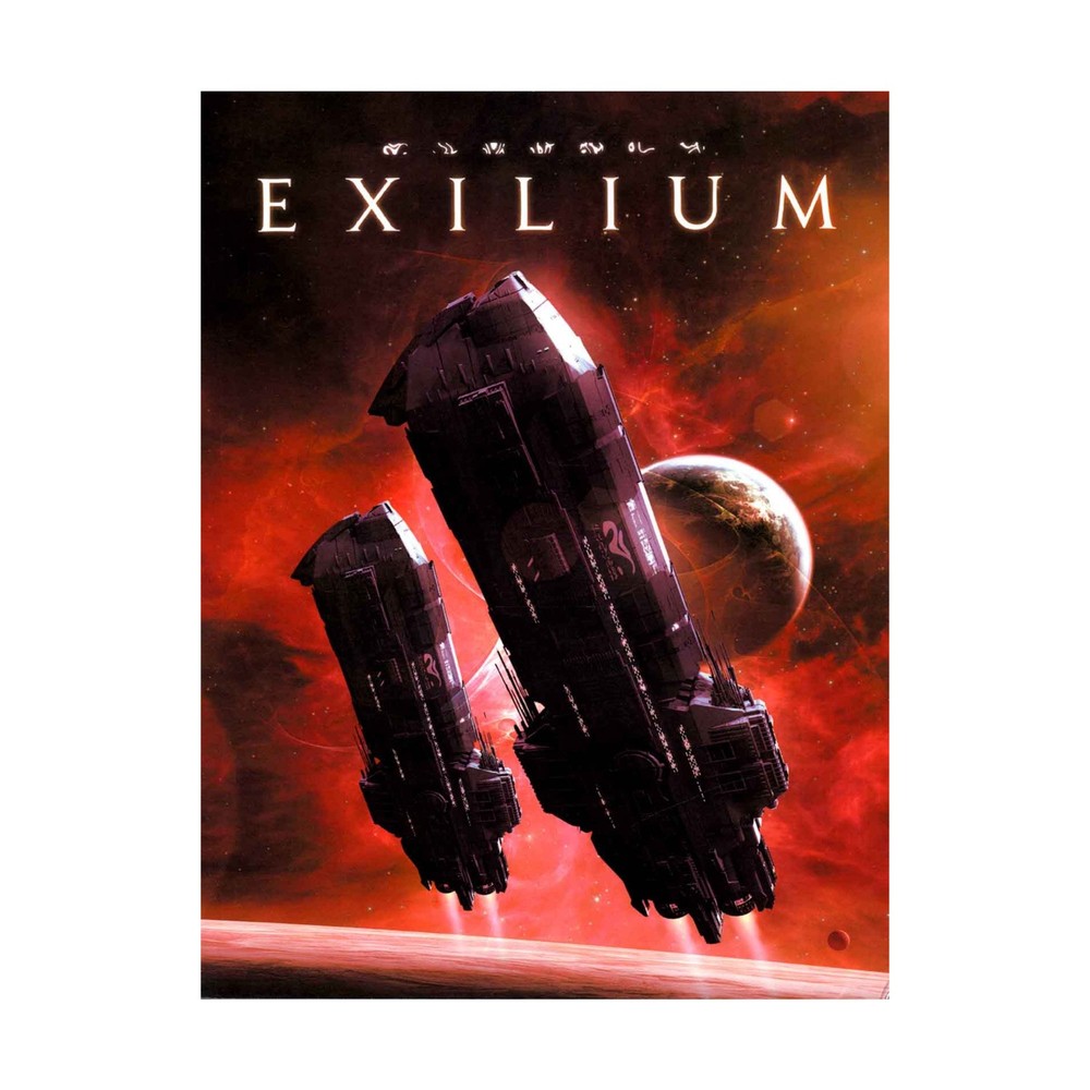 Fire Ruby Sci-Fi RPG Exilium Core Rules (POD, Standard Color) New