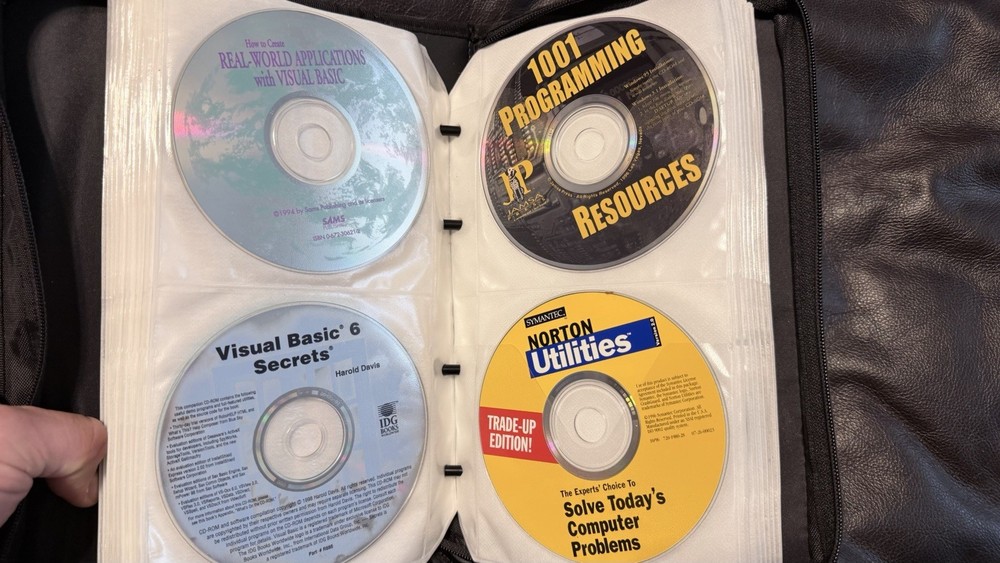 Vintage Software CD Lot Delphi Windows 95 Visual Studio SQL 90s