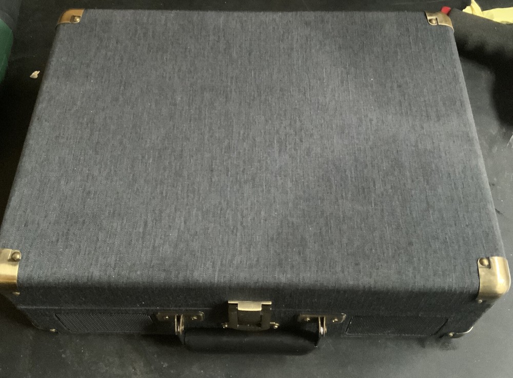 🍏 Suitcase Record Player Dark Gray - Hearth Hand with,Without Charger ‼️