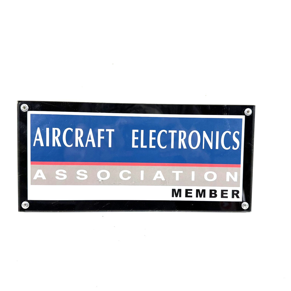 Aircraft Electronics Association Member Sign