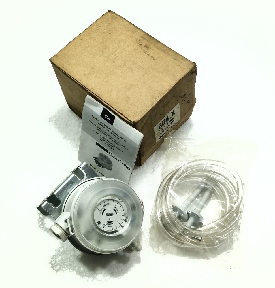 HUBA CONTROL 604 MECHANICAL PRESSURE SWITCH 604.9000002