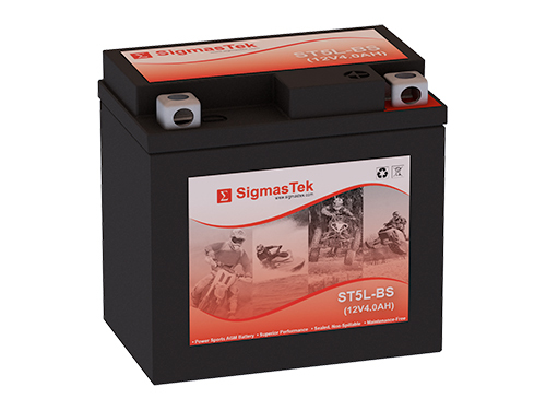 Yuasa YTX5L-BS Maintenance Free Replacement Battery by SigmasTek
