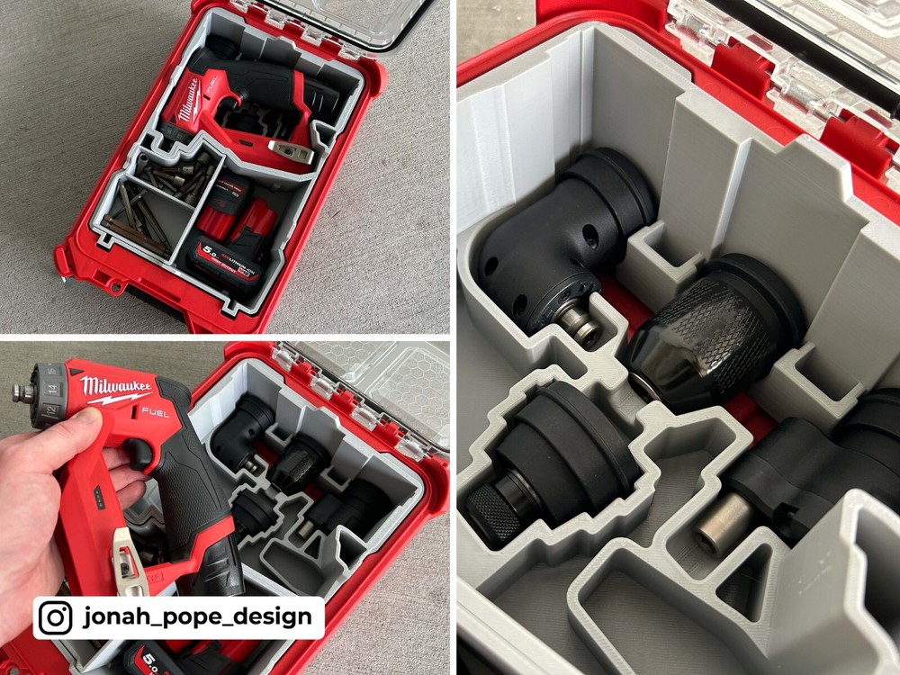 Milwaukee Packout Insert for M12 4-in-1 Installation Driver V2 (Insert Only)