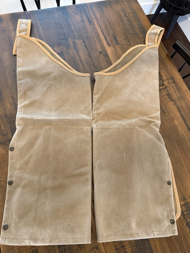 WhiteWater Outdoors Snake Chaps Brown Tan Regular Size/Regular Length Adjustable