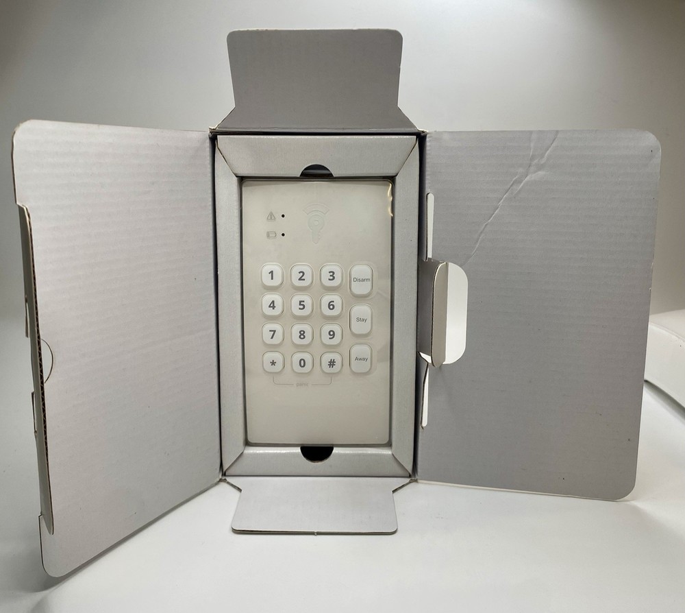 Frontpoint Home Security System Hub FPHUB1 With Adapter & Keypad FPKP1
