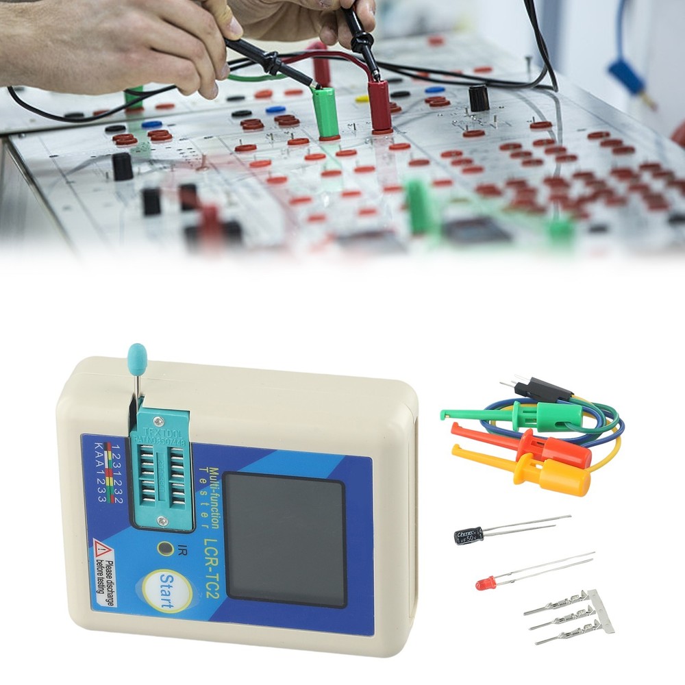 LCR-TC2 Transistor Tester Multimeter For Diode Triode MOS/PNP/NPN Transistor