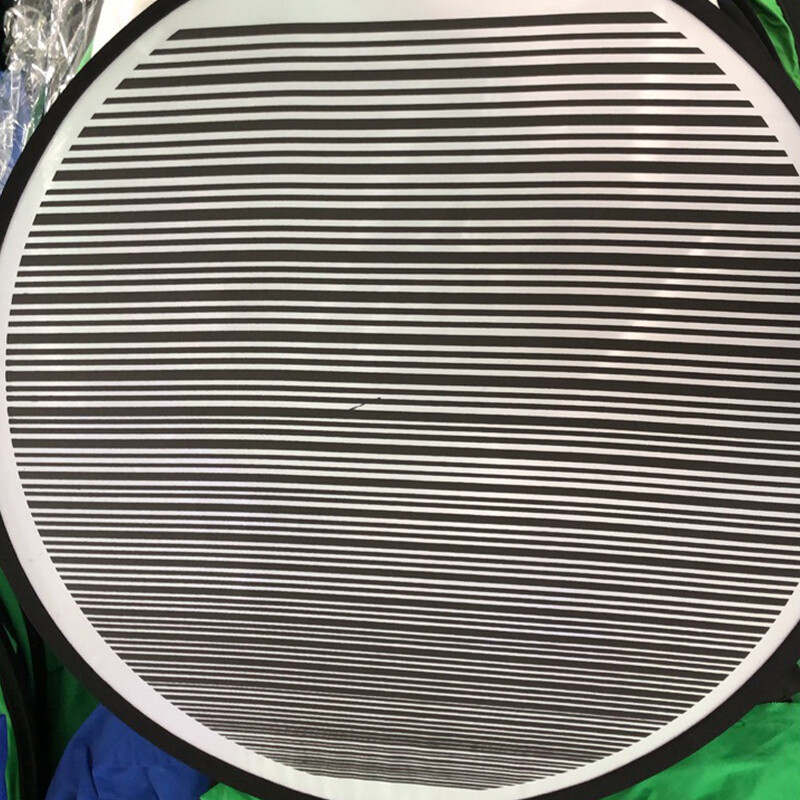 80cm Circular Striped Reflector Boards Foldable Lined Light Dent Pan Check Tools