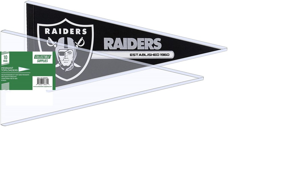 Pennant Toploaders 12" x 30" Top Loaders (10 pack) (Load From Side)