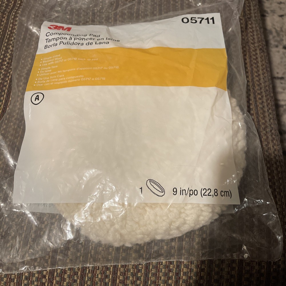 3M™ Wool Blend Compounding Pad, Single Sided, 05711 5711