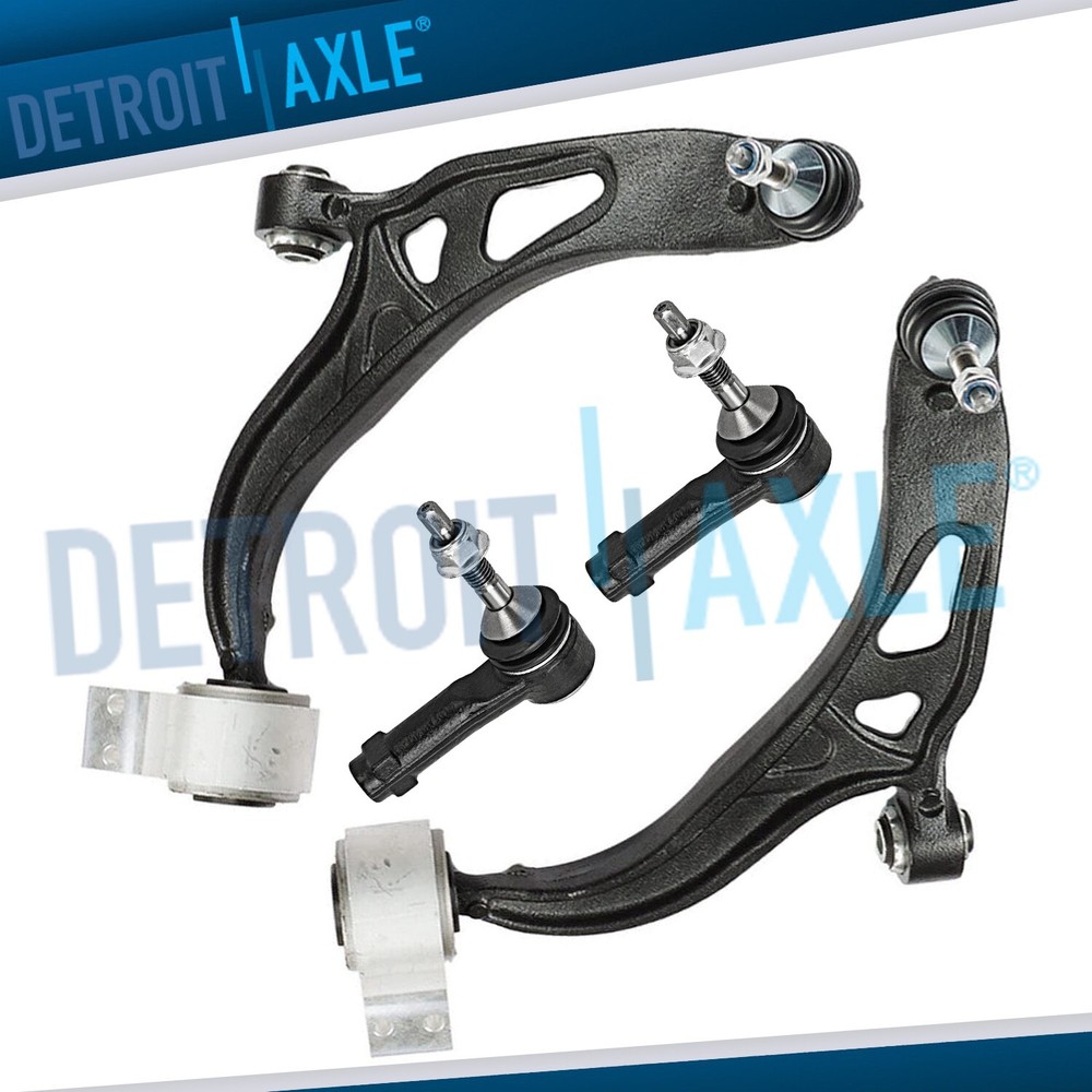 Front Lower Control Arms Ball Joints Outer Tie Rods for 2011-2018 Ford Explorer