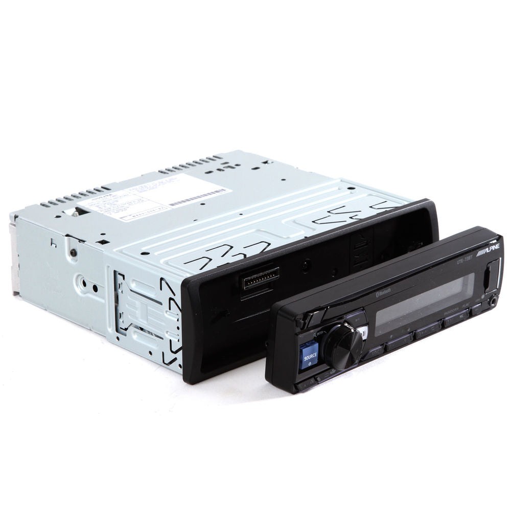ALPINE UTE-73BT Mech-Less Digital Media Receiver with Bluetooth Wireless