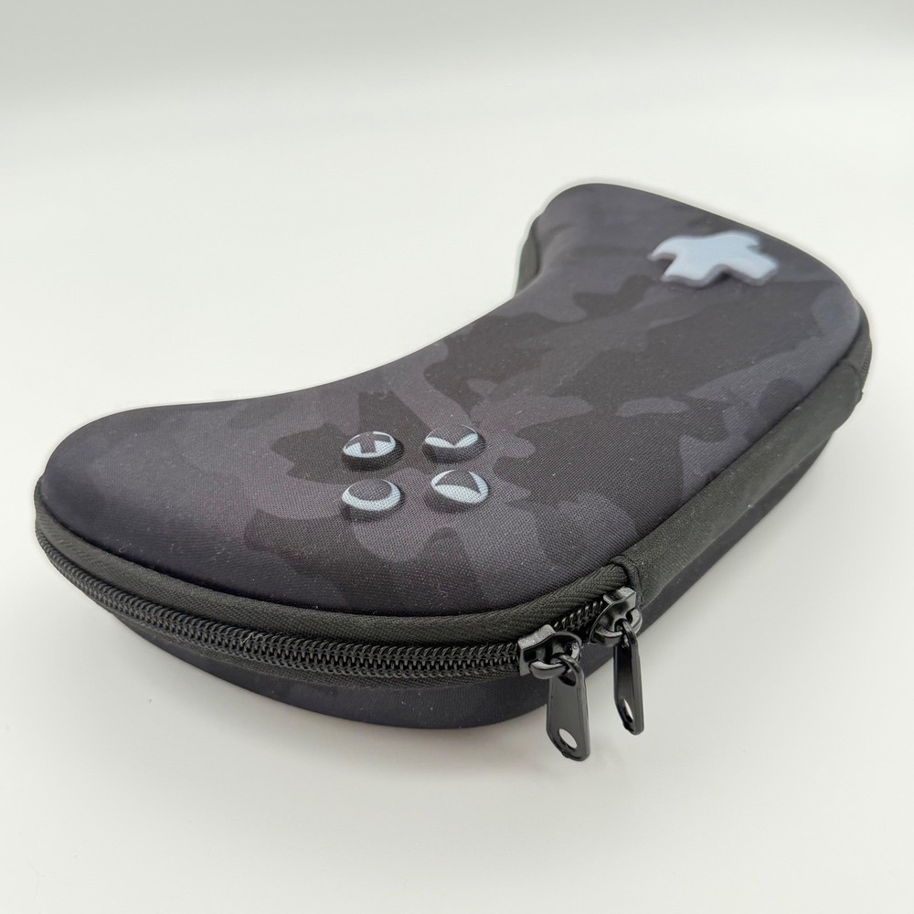 Lockermate Bostitch Grey Camo Controller Shaped Pencil Case Tech Pouch 2623A