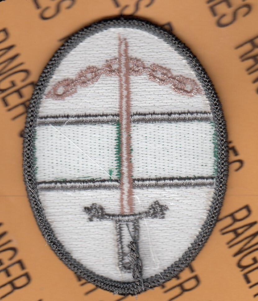 US Army Element Inteligence Support Activity ISA Airborne DCU Desert ~3" patch