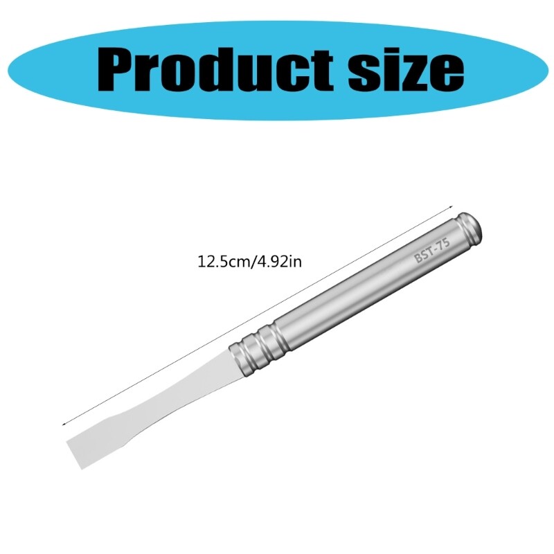 Professional Electronics Maintenance Steel Scraper Tool with Ergonomic Designs