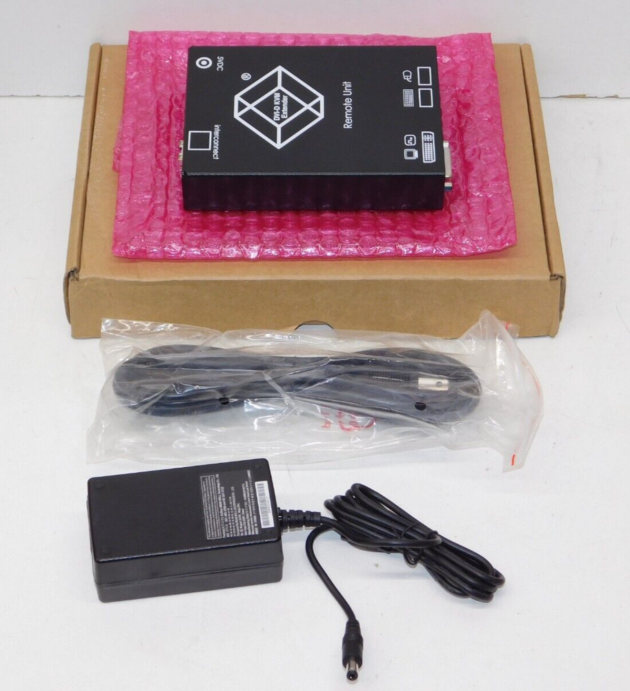 New Black Box ACS4001A-R2-R ServSwitch DVI-D KVM CATx Extender Remote Unit