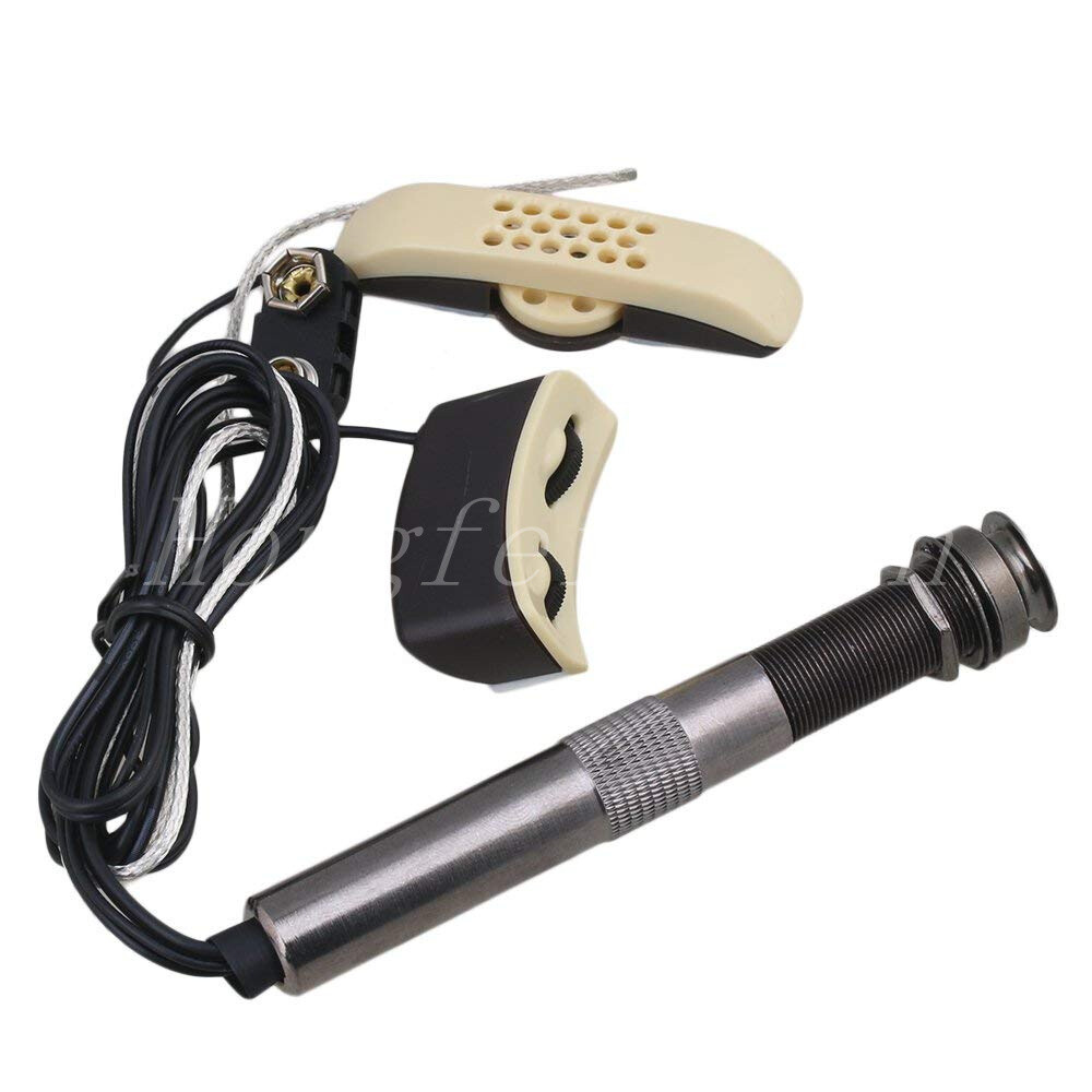 Multicolor Adjustable Microphone Sound Hole Pickup for Classical Guitar