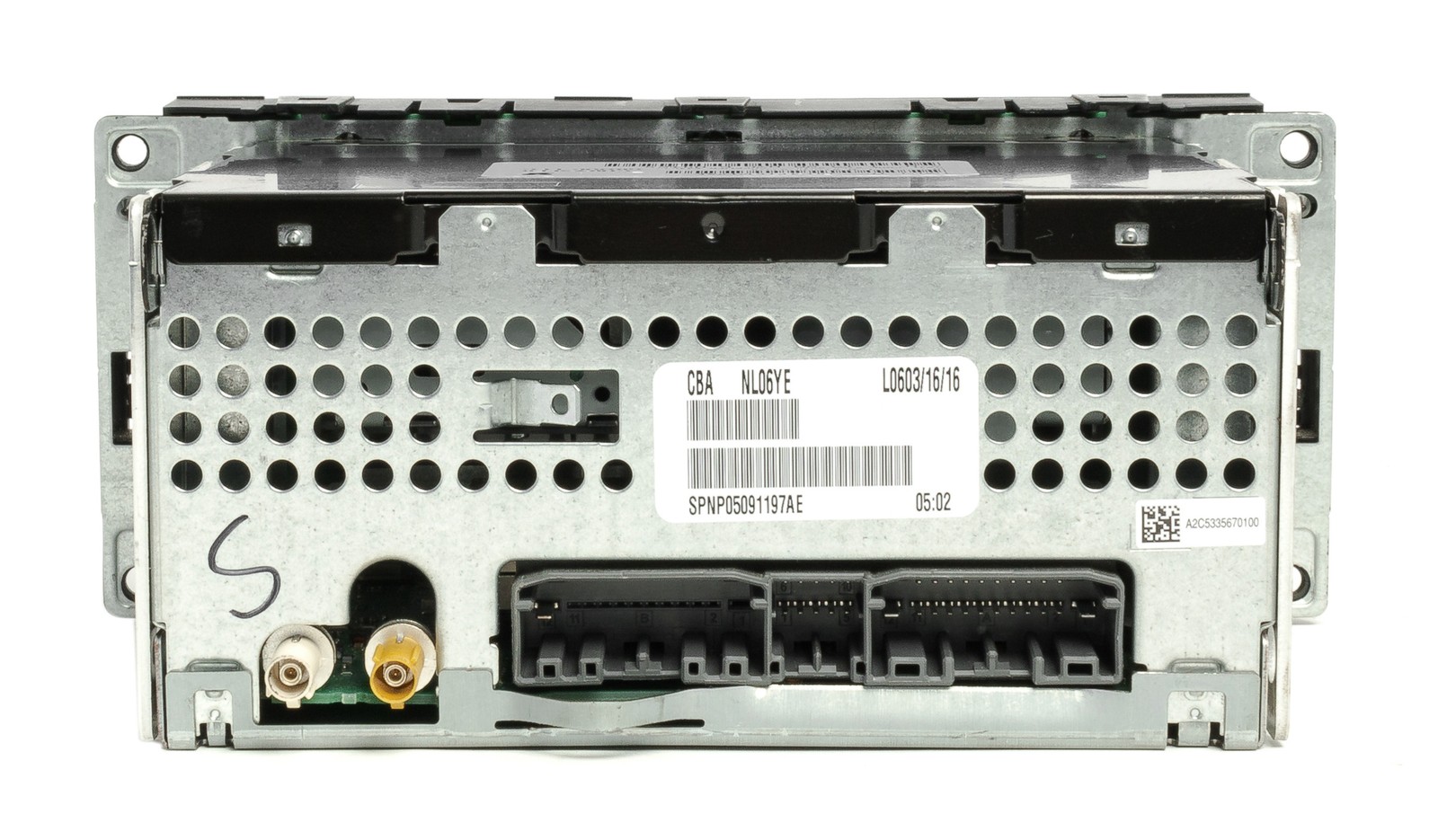 Remanufacture SERVICE for 2013-17 Chrysler Jeep Radio AM FM CD P05091197AE RES