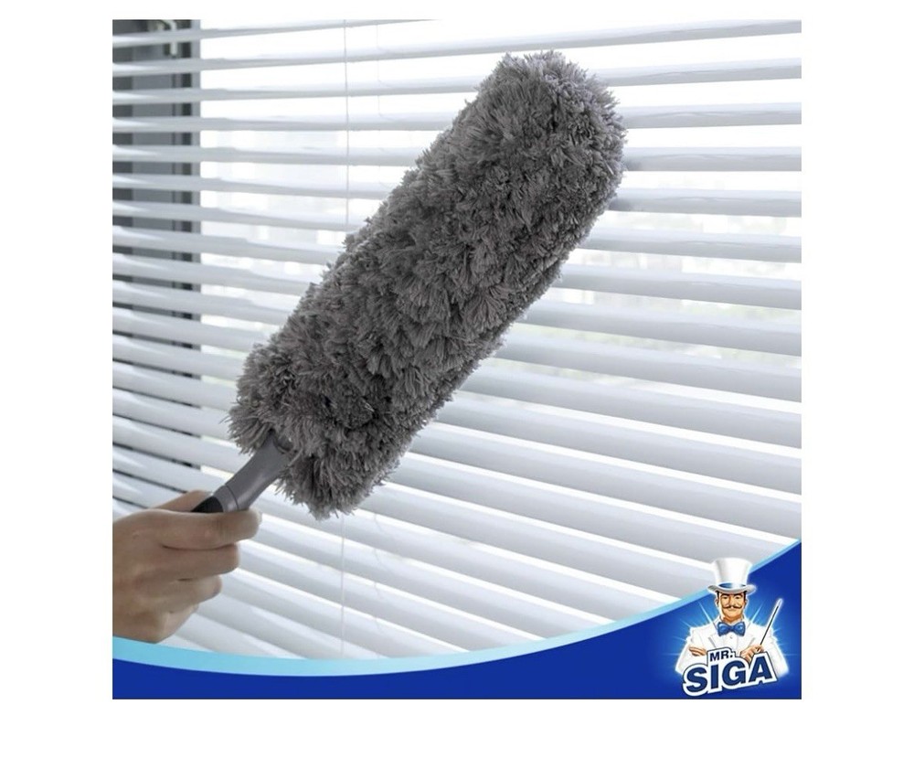 MR. SIGA Lint Free Microfiber Duster, Washable Duster