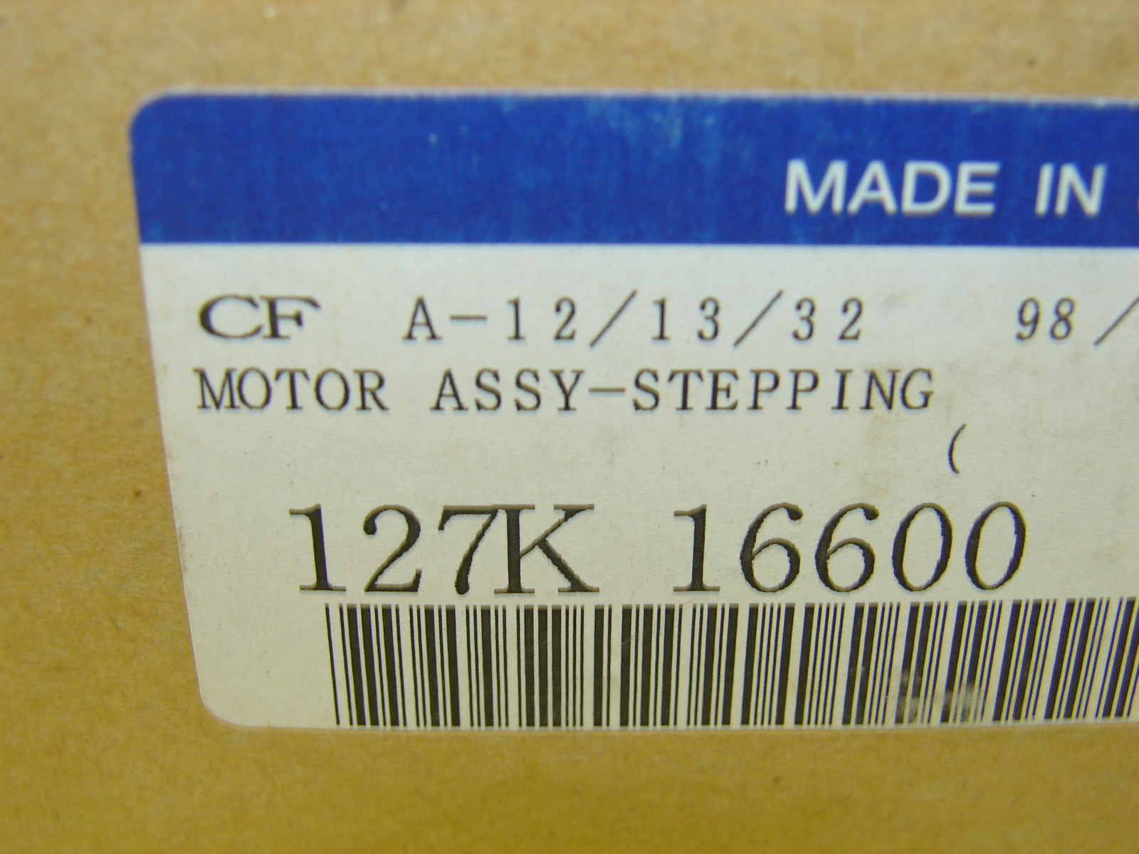 *NEW* XEROX 127K16600 Finisher Stapler Motor Assy Stepping N32